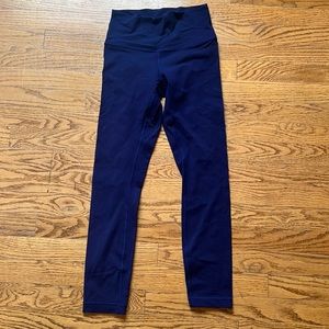 Blue Lululemon Leggings